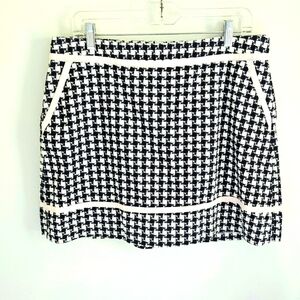 Lady Hagen skorts navy blue check